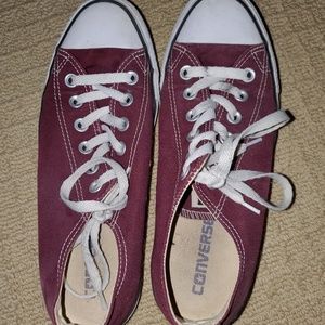 Maroon Converse